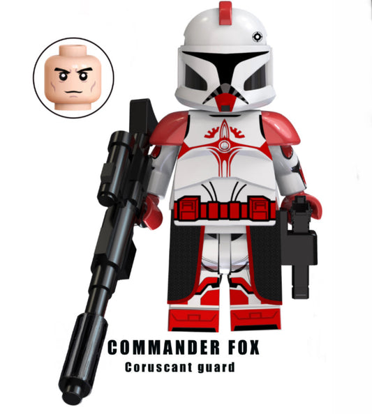 MINIFIGURE  CLONETROOPER COMMANDER FOX Custom