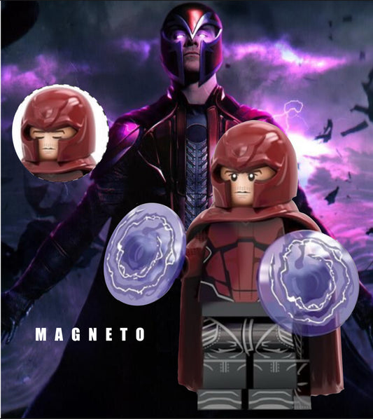 MINIFIGURE MARVEL UNIVERS: MAGNETO X-MEN custom