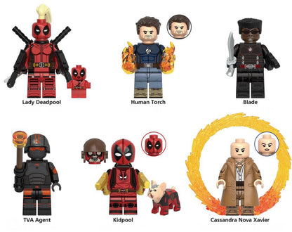 MINIFIGURE MARVEL DEADPOOL UNIVERS :CASSANDRA NOVA XAVIER custom