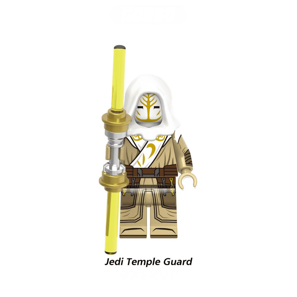 ♥️♥️♥️MINIFIGURE STAR WARS UNIVERS: JEDI TEMPLE GUARD ♥️♥️♥️custom TOP ZEDBRICK 2024