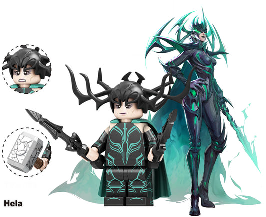 PREVENTE MINIFIGURE MARVEL UNIVERS: HELA "Fortnite" custom Disponibilité Juin 2025
