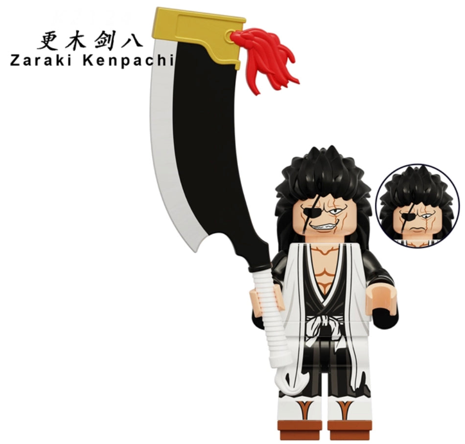 MINIFIGURE ZARAKI KENPACHI custom