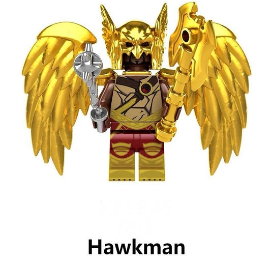 MINIFIGURE BLACK ADAM "Hawkman" Custom