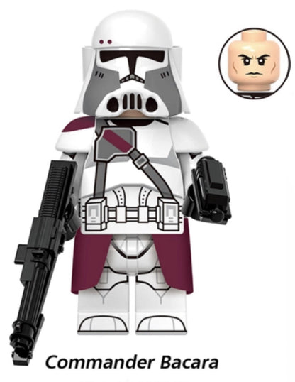 MINIFIGURE CLONETROOPER COMMANDER BACARA custom