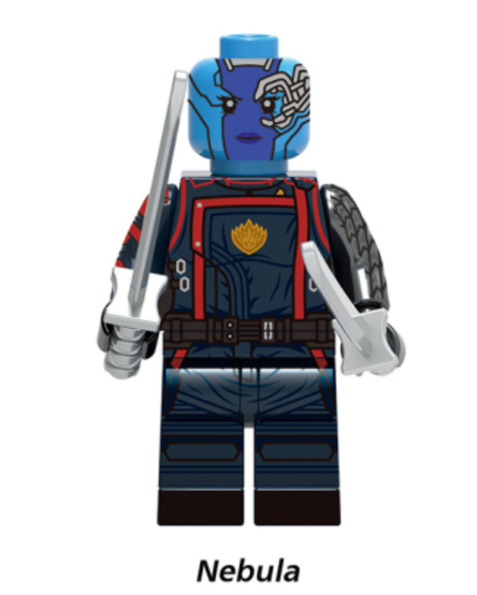 MINIFIGURE GUARDIANS OF THE GALAXIE "NEBULA" CUSTOM