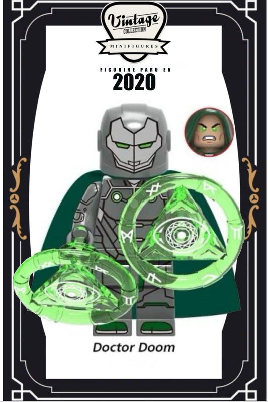 MINIFIGURE VINTAGE MARVEL UNIVERS : DR DOOM/IRON MAN (2020) custom