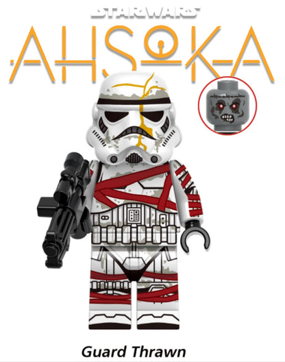 MINIFIGURE STAR WARS UNIVERS : GUARD THRAWN custom