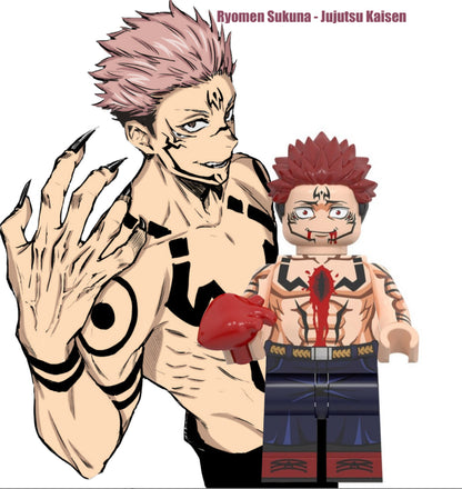 PREVENTE MINIFIGURE JUJUTSU KAISEN UNIVERS : RYOMEN SUKUNA custom Disponibilité Décembre 2024