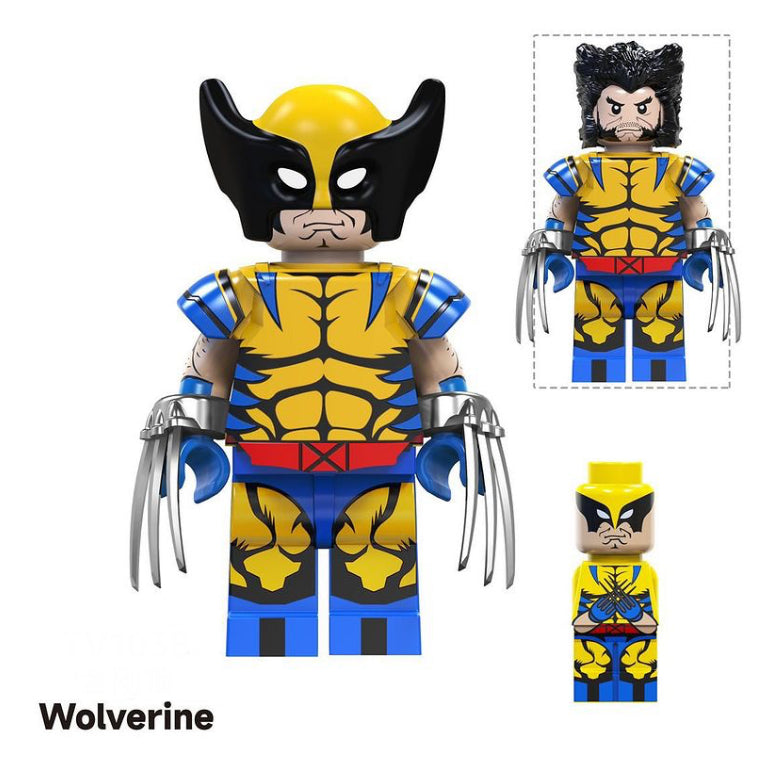 MINIFIGURE WOLVERINE Hugh Jackman custom