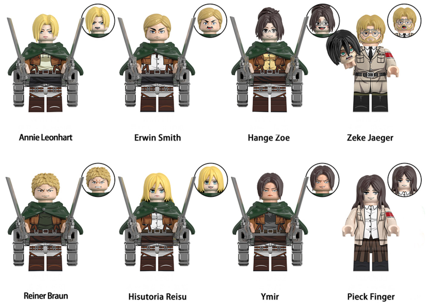 MINIFIGURE AOT: HANGE ZOÉ custom