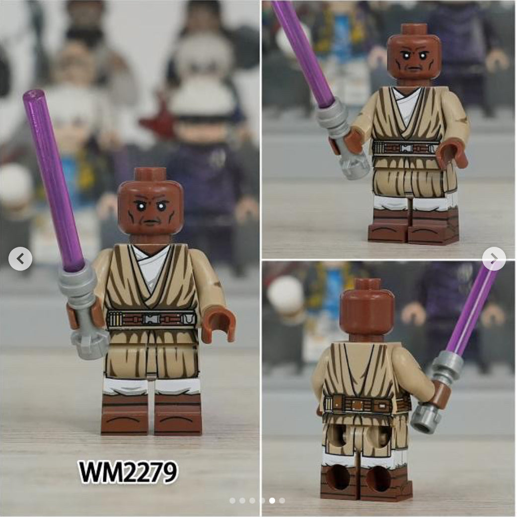 MINIFIGURE MACE WINDU CUSTOM