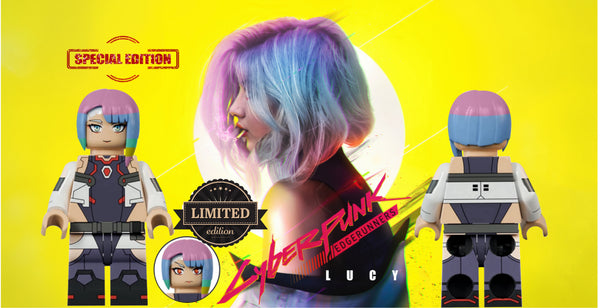 ♥️♥️MINIFIGURE EDITION LIMITÉE N°1 CYBERPUNK: LUCY