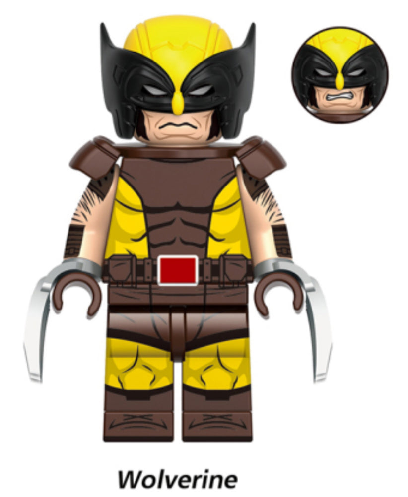 MINIFIGURE WOLVERINE CUSTOM – ZedBrick