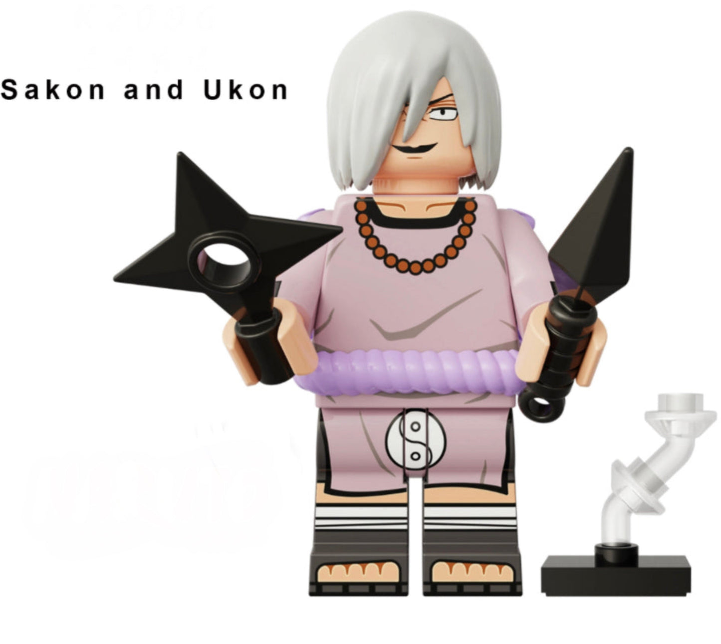 MINIFIGURE NARUTO SAKON AND UKON custom