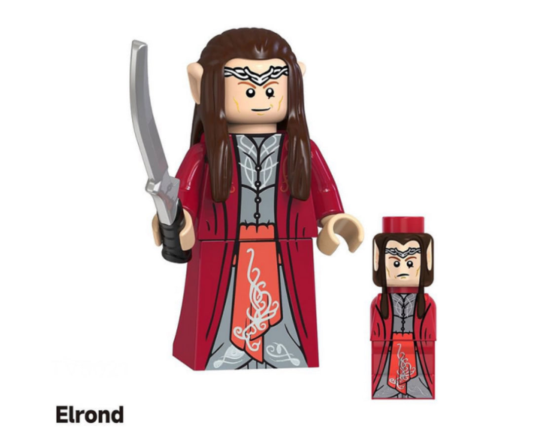 MINIFIGURE LOTR ELROND CUSTOM