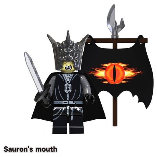 MINIFIGURE LOTR SAURON'S MOUTH CUSTOM