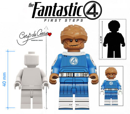 PREVENTE ♥️♥️♥️MINIFIGURE MARVEL UNIVERS: THING FANTASTIC FOUR ♥️♥️♥️custom Disponibilité fin octobre 2025