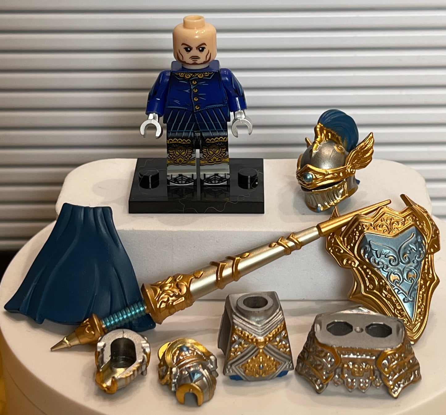 PREVENTE ♥️♥️♥️TOP ZEDBRICK 2024♥️♥️♥️MINIFIGURE CHEVALIER DE LA TABLE RONTE Lancelot Knight Soldier ♥️♥️♥️custom Disponibilité debut décembre 2024