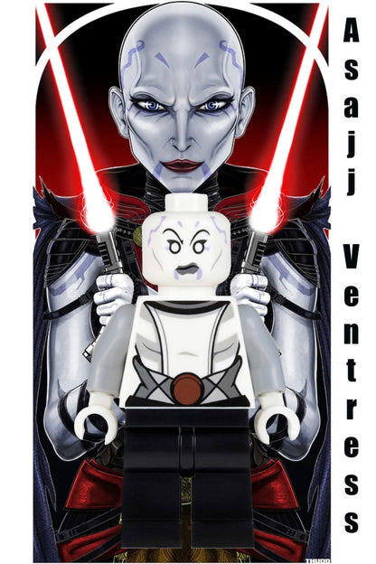 MINIFIGURE Asajj Ventress  custom