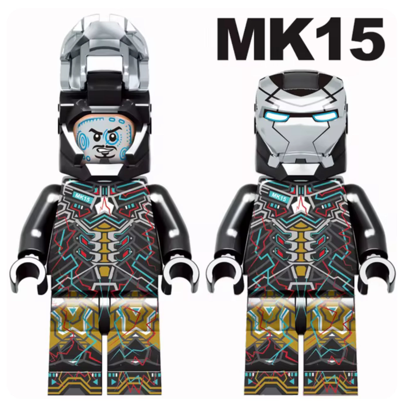 PREVENTE MINIFIGURE MARVEL UNIVERS: IRON MAN MKXV custom Disponibilité Novembre 2024