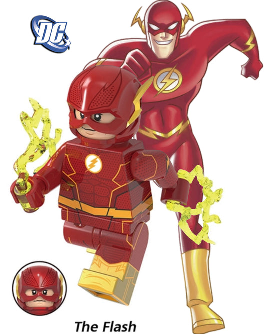 ♥️♥️♥️MINIFIGURE DC UNIVERS: THE FLASH ♥️♥️♥️custom