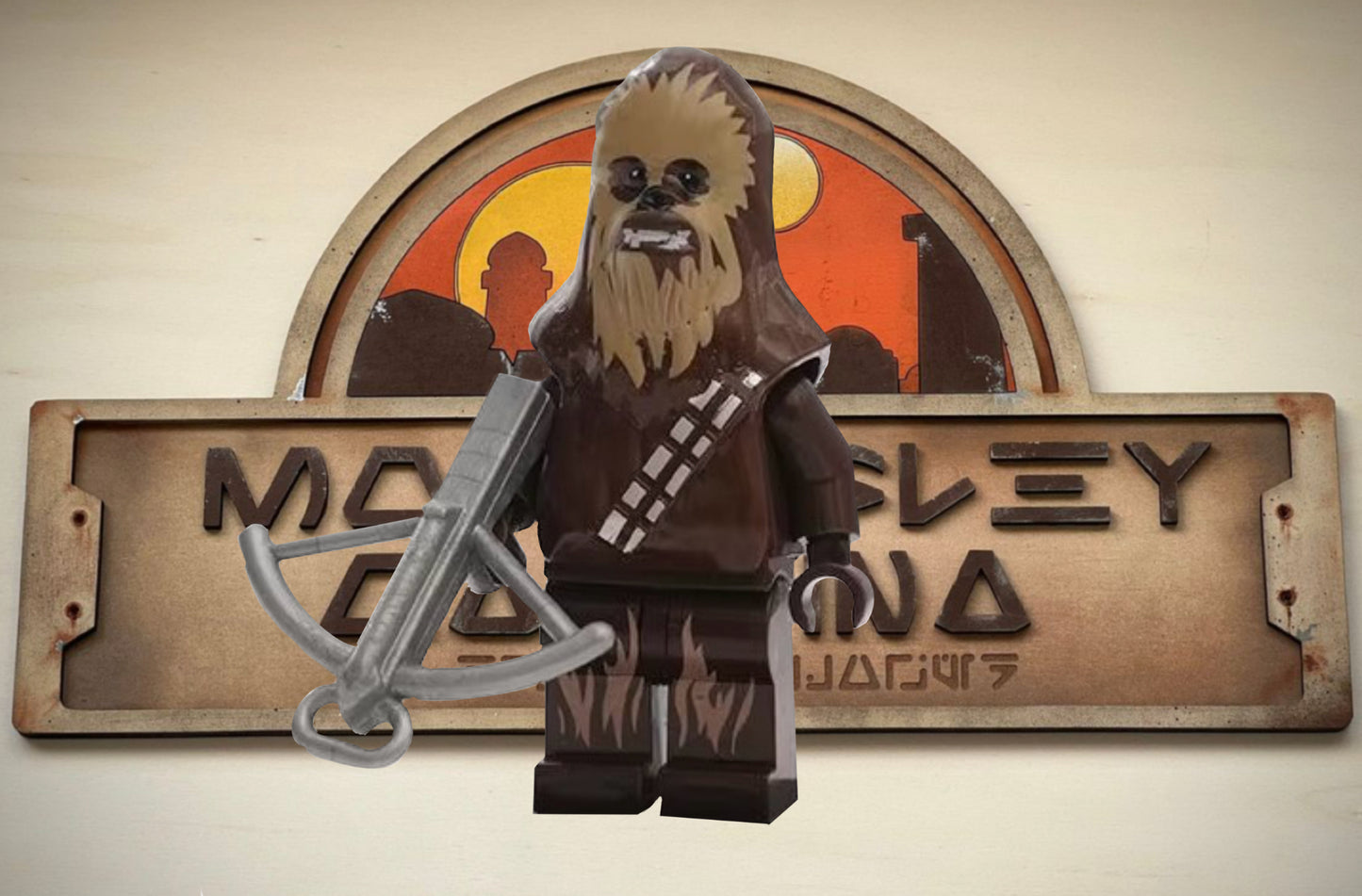 MINIFIGURE STAR WARS CANTINA UNIVERS : CHEWBACCA CUSTOM