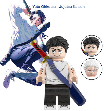 PREVENTE MINIFIGURE JUJUTSU KAISEN UNIVERS : OKKOTSU YUTA custom Disponibilité Décembre 2024