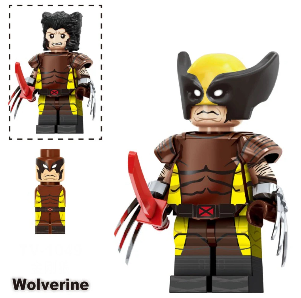 MINIFIGURE MARVEL DEADPOOL UNIVERS : WOLVERINE custom