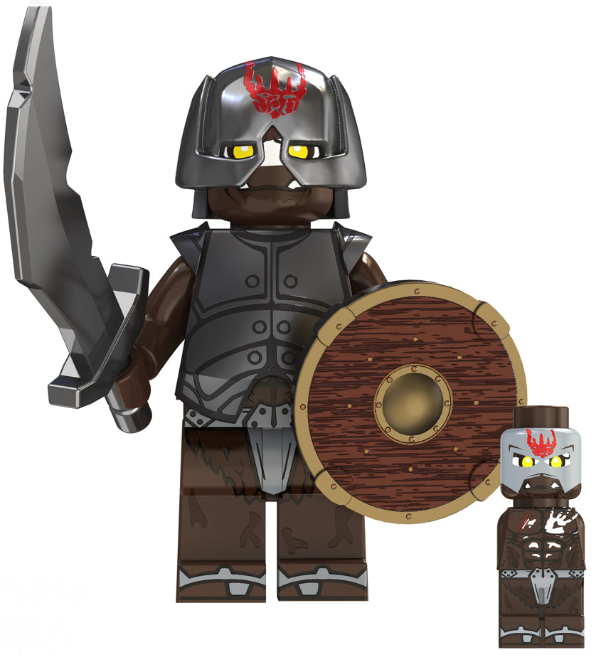 MINIFIGURE LOTR URUK-HAI CUSTOM