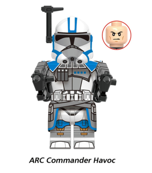 MINIFIGURE STAR WARS CLONE ARC COMMANDER HAVOC custom