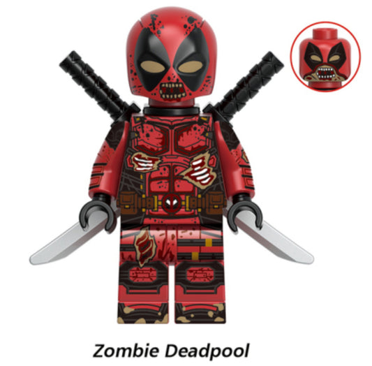 MINIFIGURE ZOMBIE DEADPOOL CUSTOM