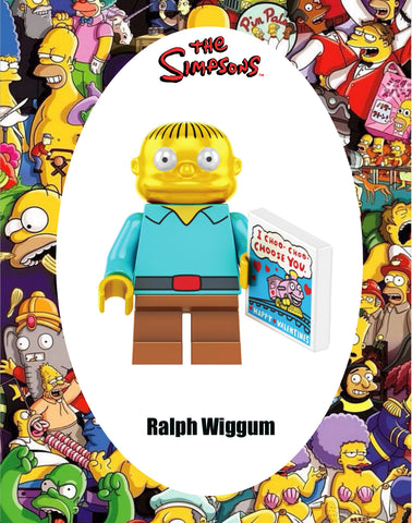 MINIFIGURE THE SIMPSON UNIVERS : RALPH WIGGUM custom