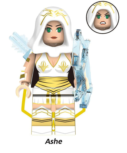 MINIFIGURE LEAGUE OF LEGENDS "ASHE" custom