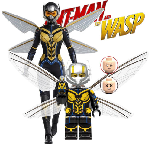 MINIFIGURE MARVEL UNIVERS: ANT-MAN "WASP" CUSTOM