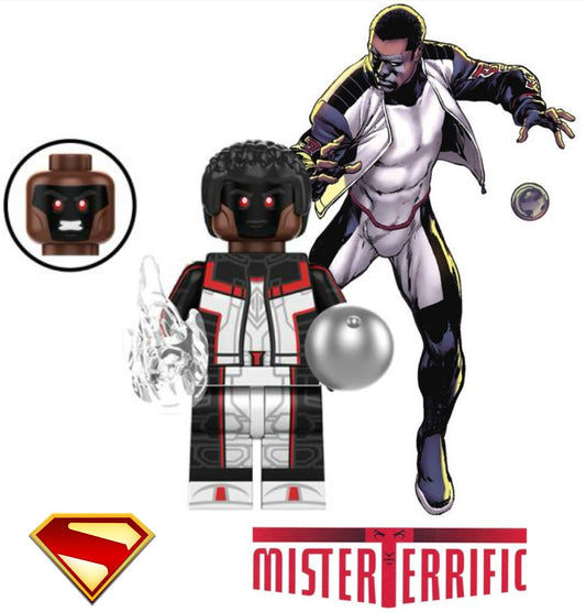 PREVENTE MINIFIGURE DC UNIVERS(SUPERMAN LEGACY): MISTER TERRIFIC custom Disponibilité Juin 2025