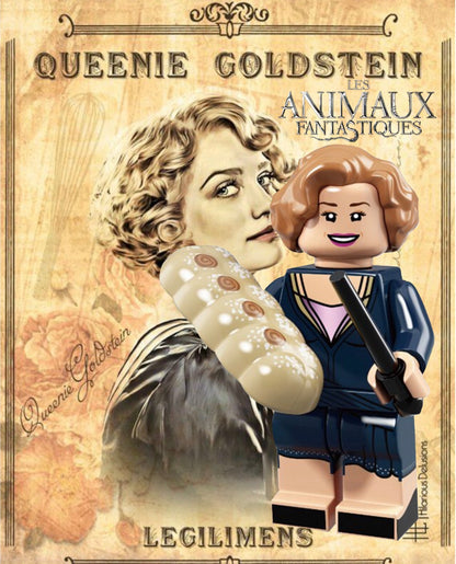 MINIFIGURE HARRY POTTER/ FANTASTIC BEASTS UNIVERS: QUEENIE custom