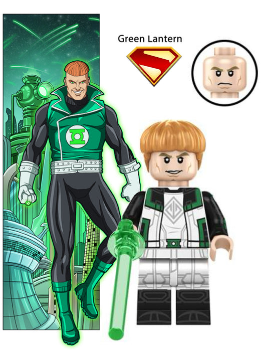 PREVENTE MINIFIGURE DC UNIVERS(SUPERMAN LEGACY): GREEN LANTERN custom Disponibilité Juin 2025
