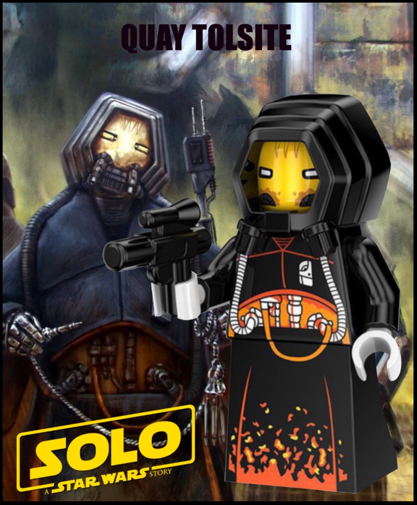 MINIFIGURE QUAY TOLSITE CUSTOM