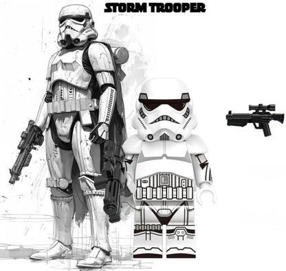 MINIFIGURE STAR WARS UNIVERS: STORMTROOPER  custom