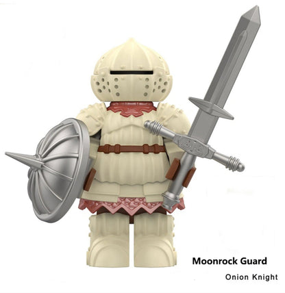 PREVENTE MINIFIGURE DARK SOÛLS UNIVERS: ONION KNIGHT(VERSION À) Custom Disponibilité fin septembre 2025