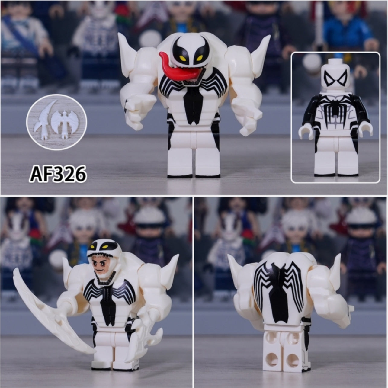 MINIFIGURE ANTI-VENOM custom