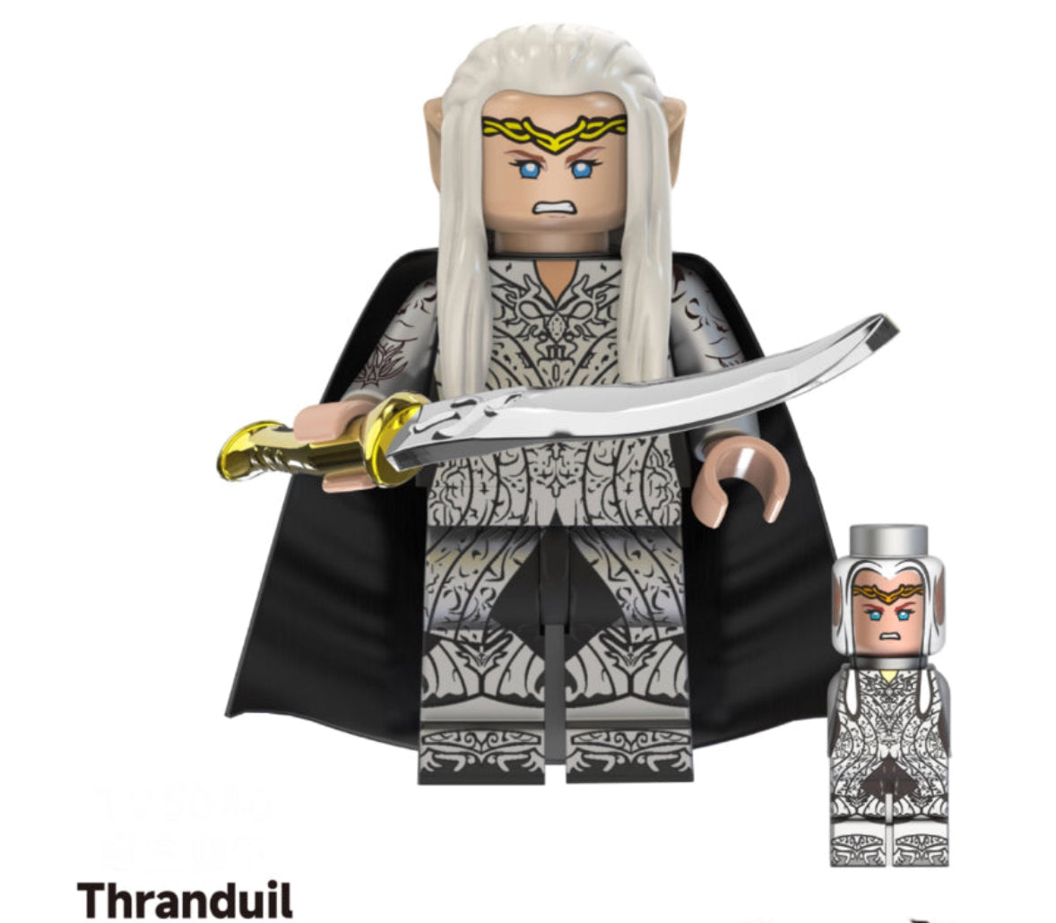 MINIFIGURE LOTR THRANDUIL CUSTOM