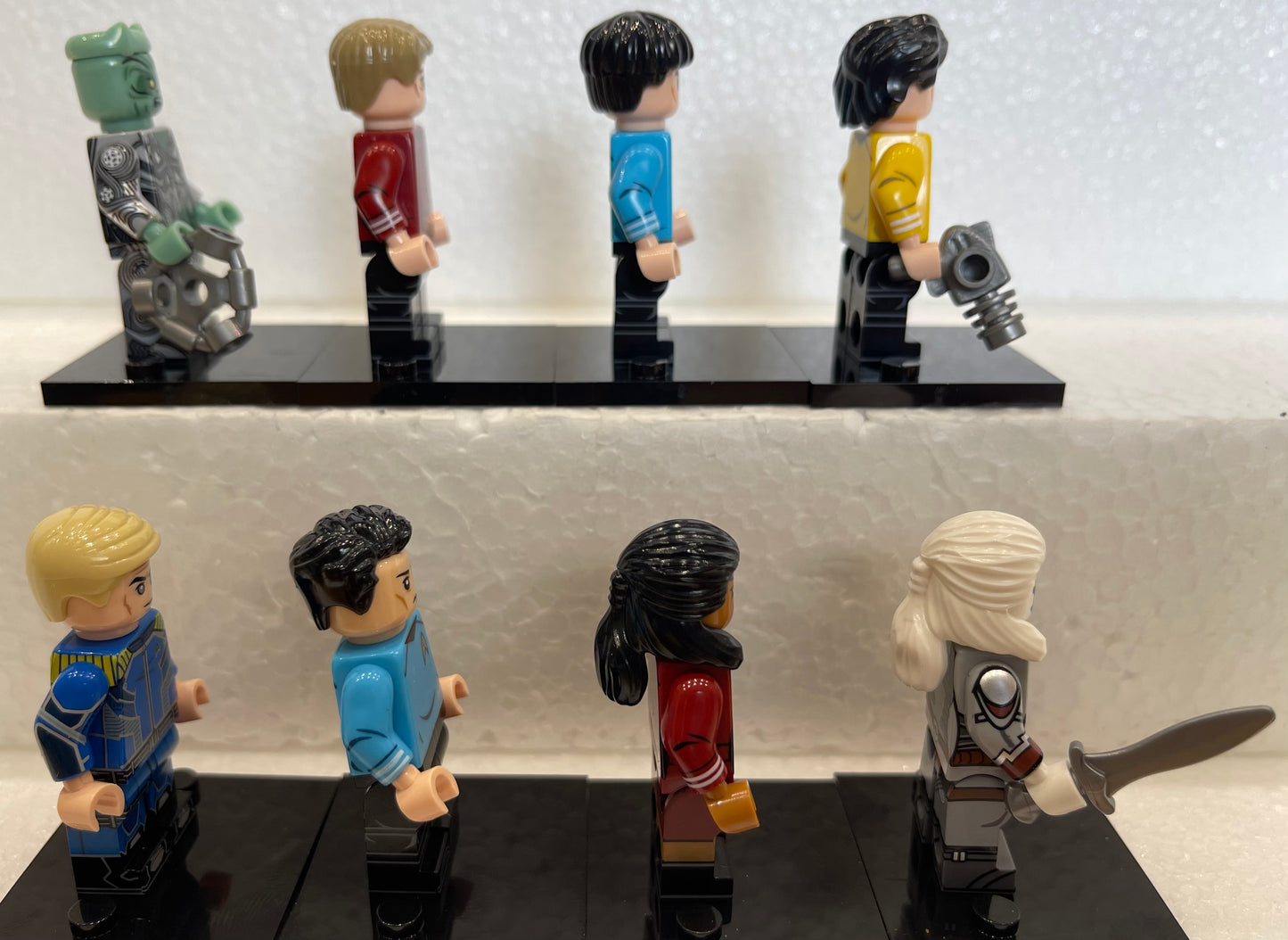 MINIFIGURE STAR TREK UNIVERS: CAPTAINE JAMES T. KIRK Custom