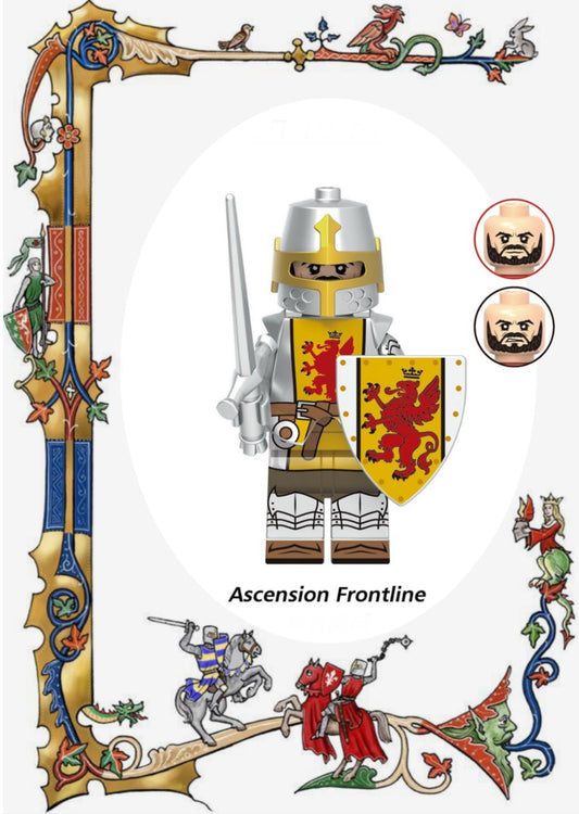 ♥️MINIFIGURE MÉDIÉVALE UNIVERS: ASCENSION FRONTLINE♥️♥️ Custom