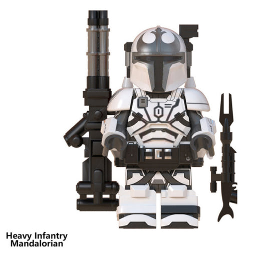 MINIFIGURE THE MANDALORIAN "HEAVY INFANTRY"Custom