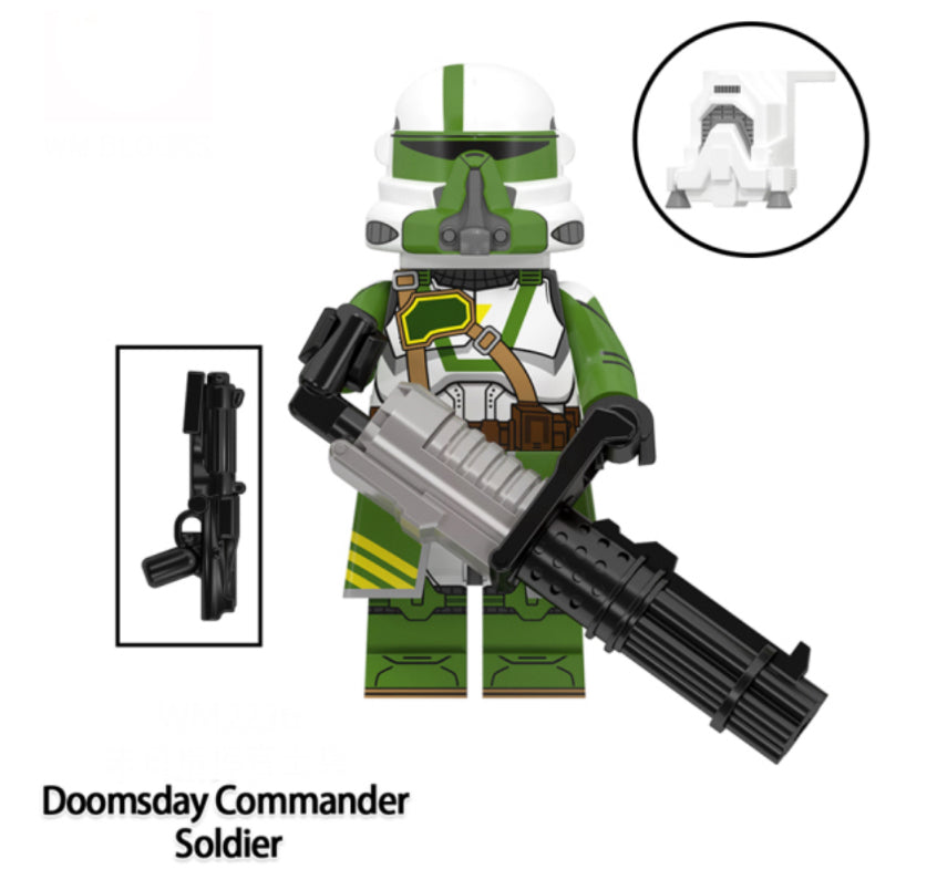 MINIFIGURE DOOMSDAY COMMANDER SOLDIER CUSTOM