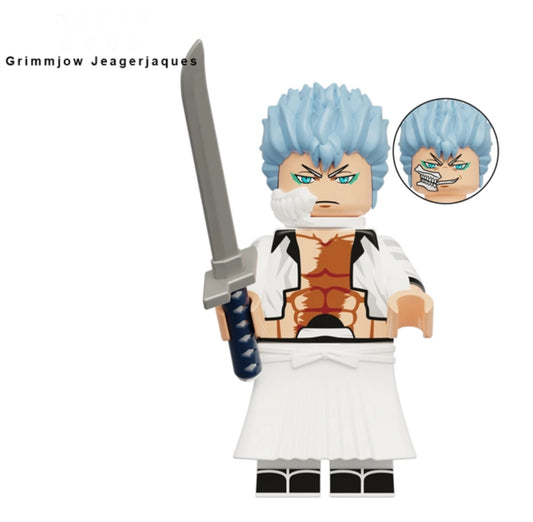 MINIFIGURE GRIMMJOW JEAGERJAQUEZ custom