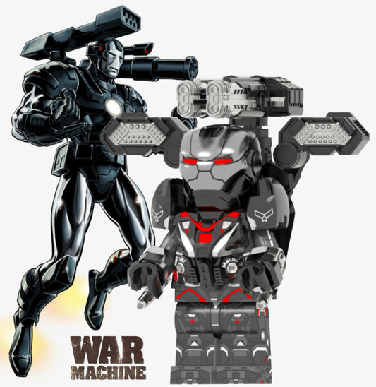 PREVENTE MINIFIGURE MARVEL UNIVERS : WAR MACHINE (VERSION A) custom Disponibilité fin Octobre 2024