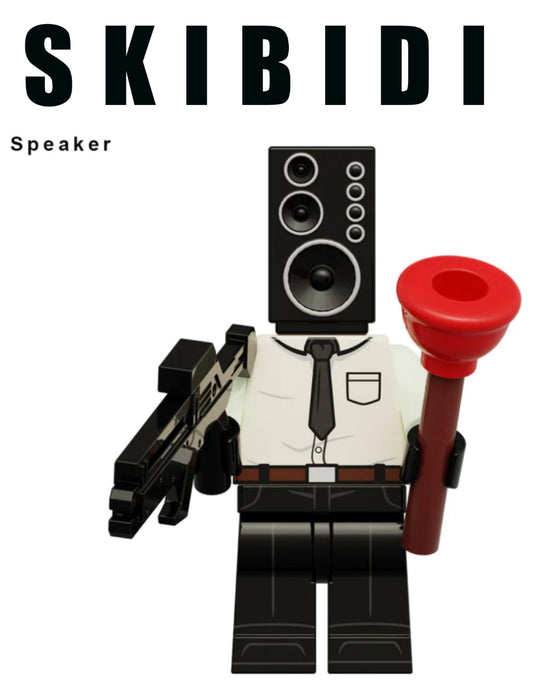 MINIFIGURE SKIBIDI TOILET: SPEAKER custom