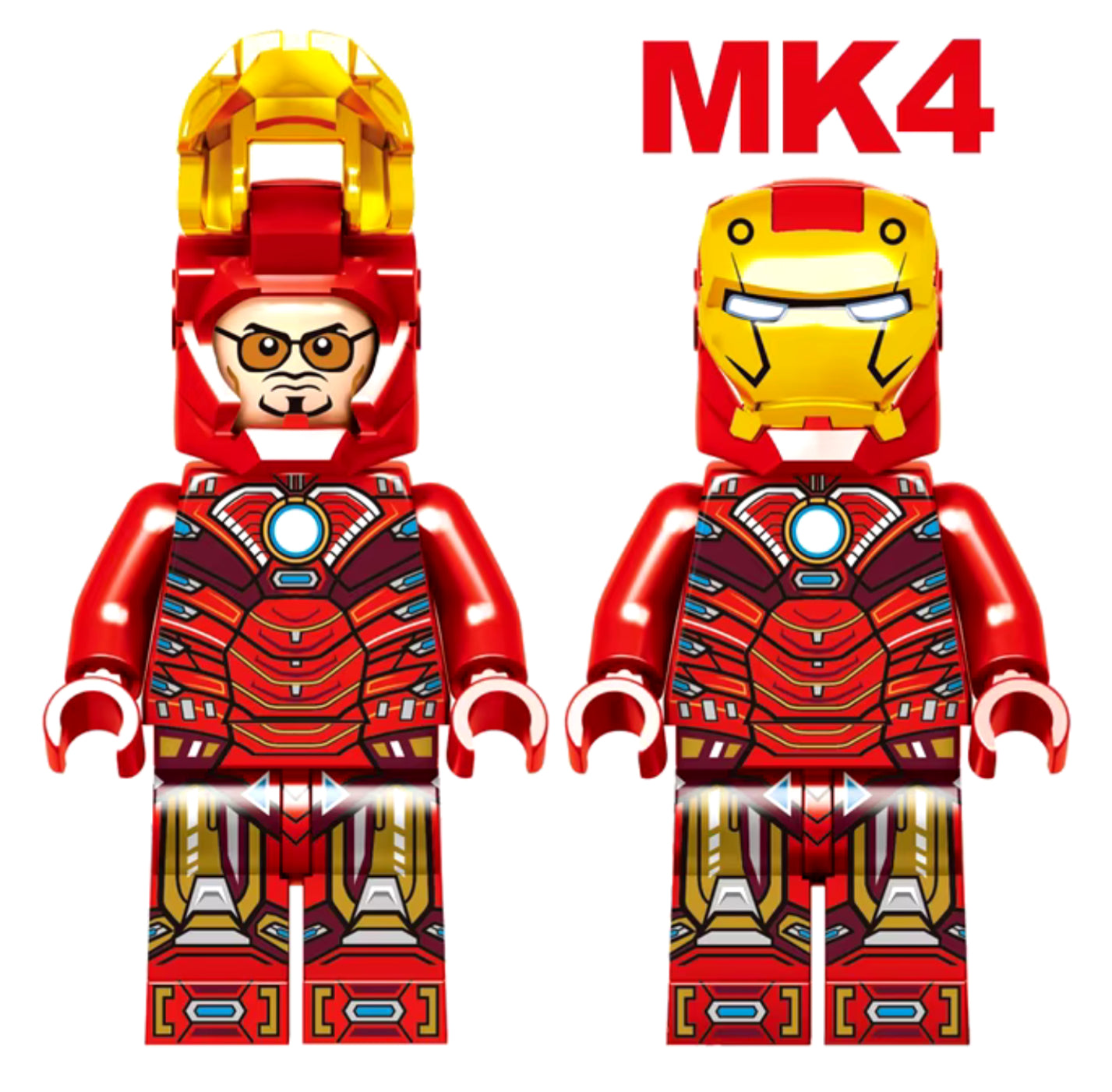 MINIFIGURE MARVEL UNIVERS: IRON MAN MKIV custom